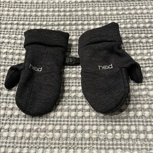 Head Kids Mittens - Black